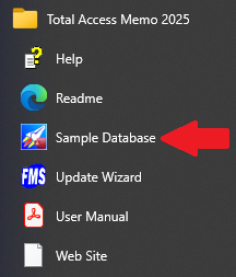 Sample Database Launcher